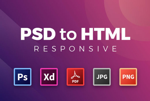 تبدیل psd به html